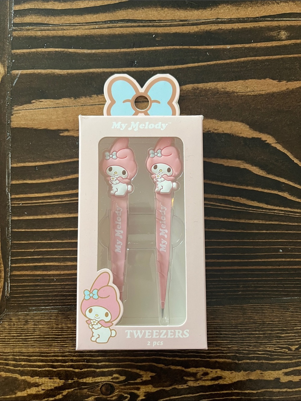 Hello Kitty My Melody Pink Tweezer Set - 2 Pcs
